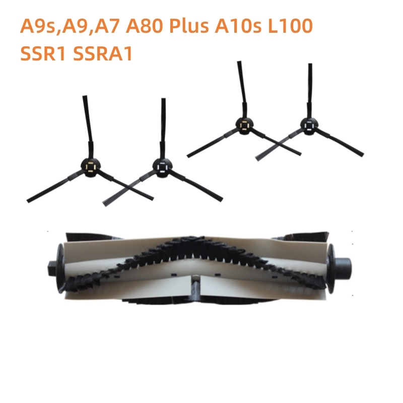 

5 шт., боковые щетки для ILIFE A9S A9 A7 A80 PLUS A10S L100 Silvercrest SSR1 SSRA1