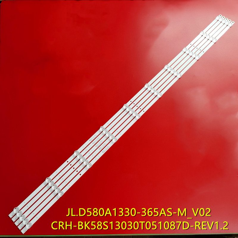 

Светодиодные ленты JIAMEN для телевизоров H58AE6000 H58A6100 (5 шт.)