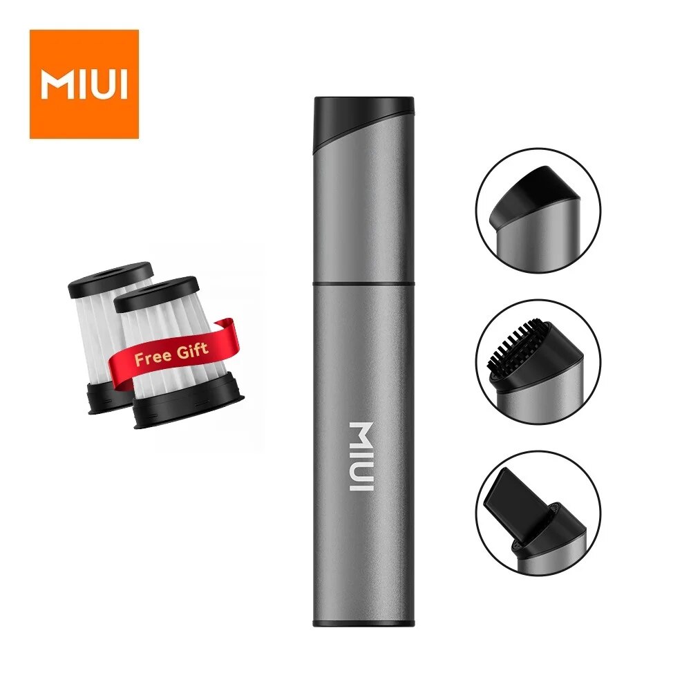 

Вертикальный/ручной пылесос MIUI, 40 Вт, беспроводной, сухая уборка, циклонный контейнер