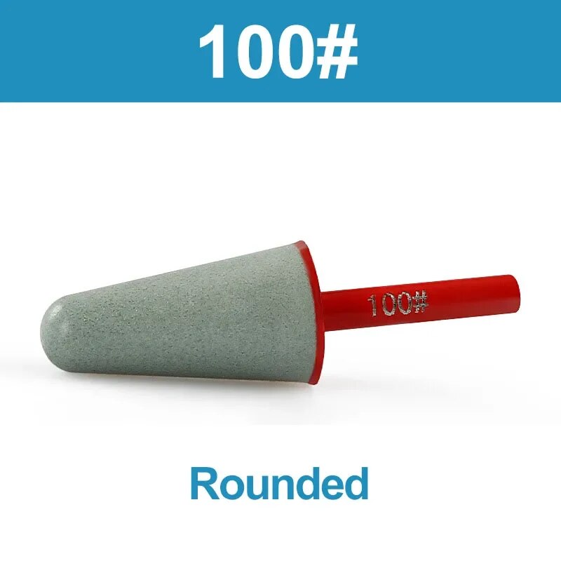 

Конiческая шлифовальная головка из смолы conboom, алмазная, сетка 50#-1500#