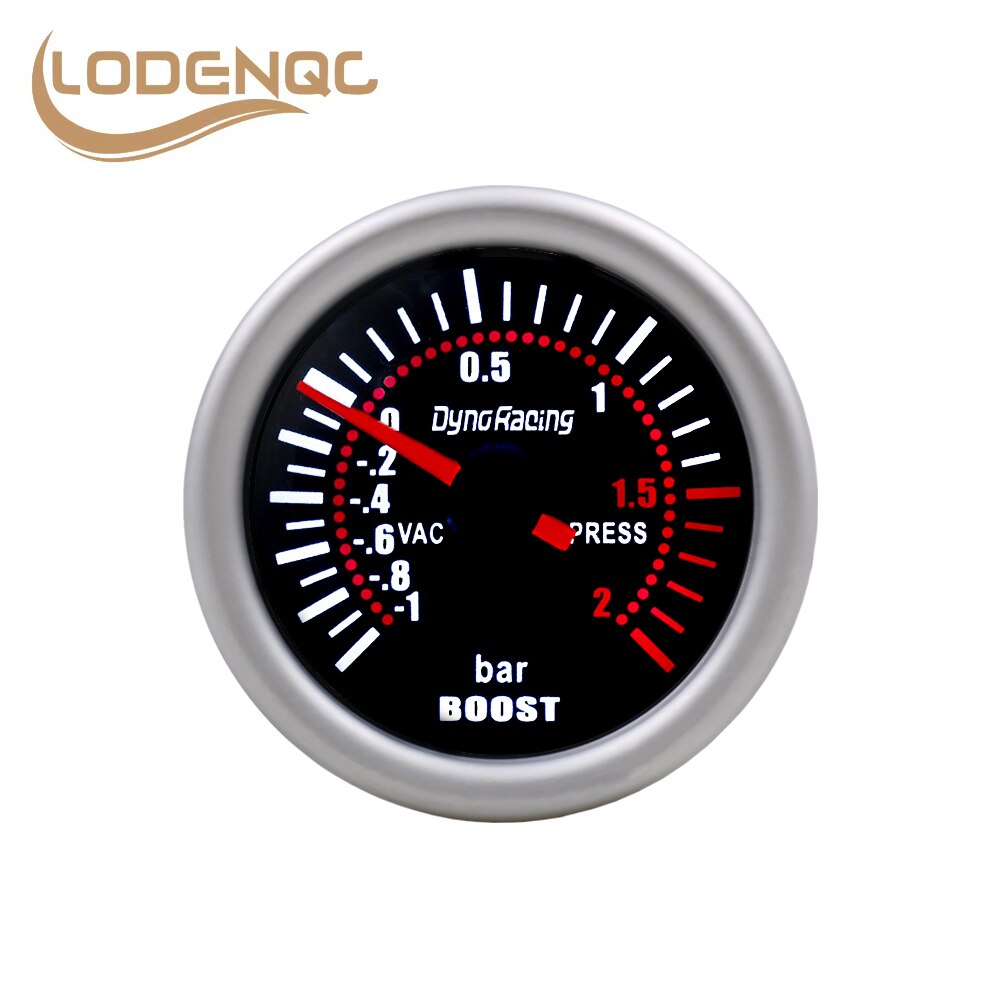 

Lodenqc Автомобильный датчик 2 дюйма 52 мм Универсальный датчик 12 В Mete Smoke Len Turbo Boost Gauge Bar Светодиодный цифровой указатель Boost Gauge