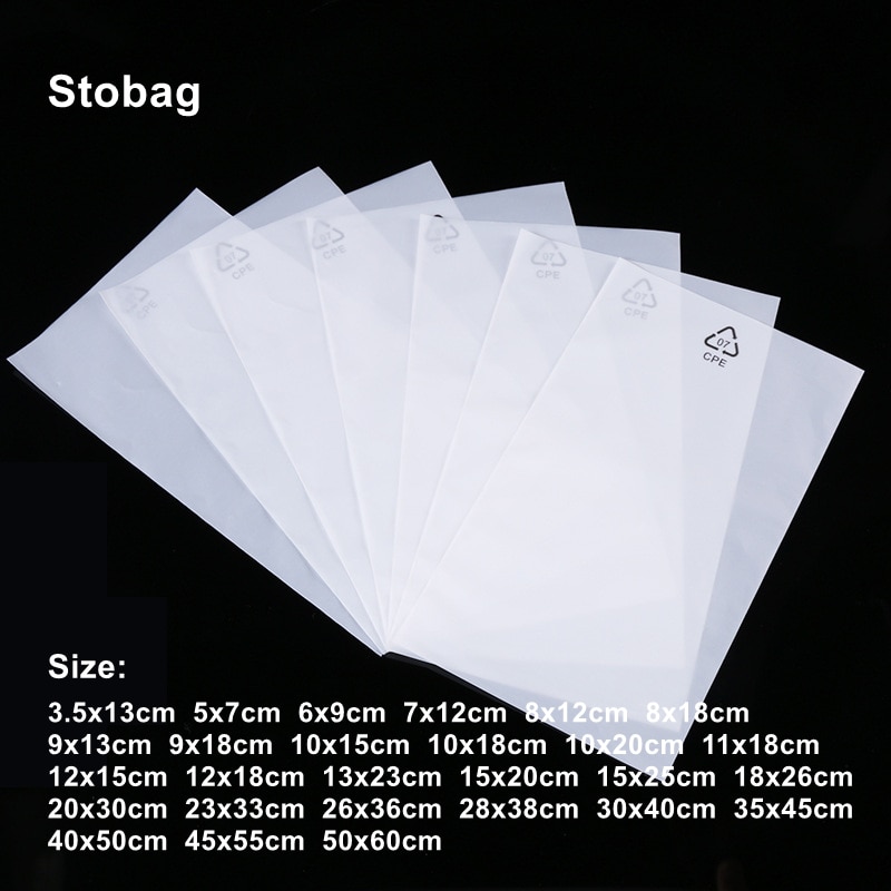 

StoBag Прозрачные плоские пакеты для телефона