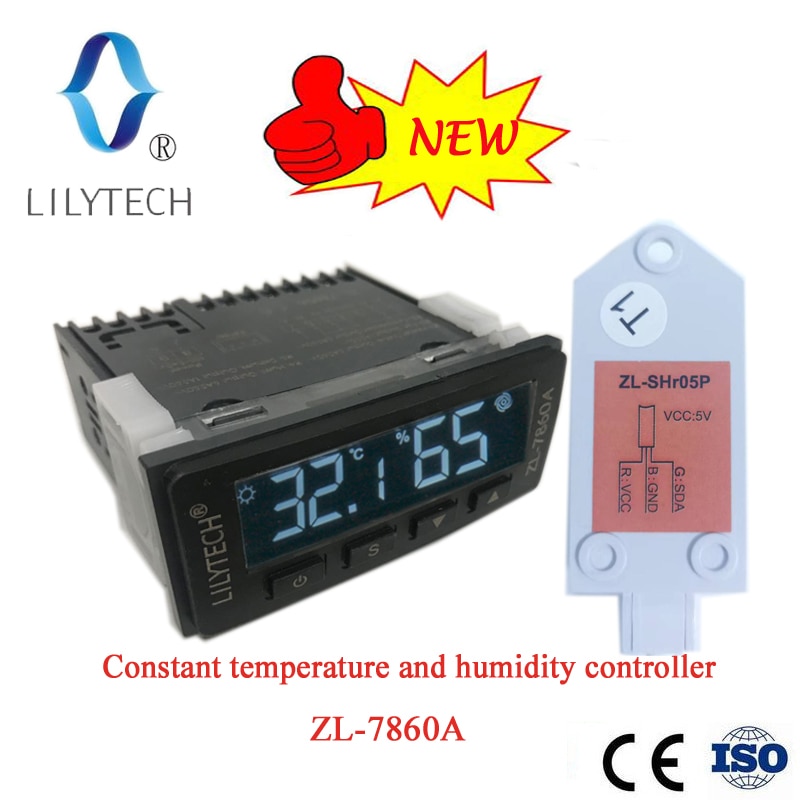 

Контроллер температуры и влажности LILYTECH ZL-7860A