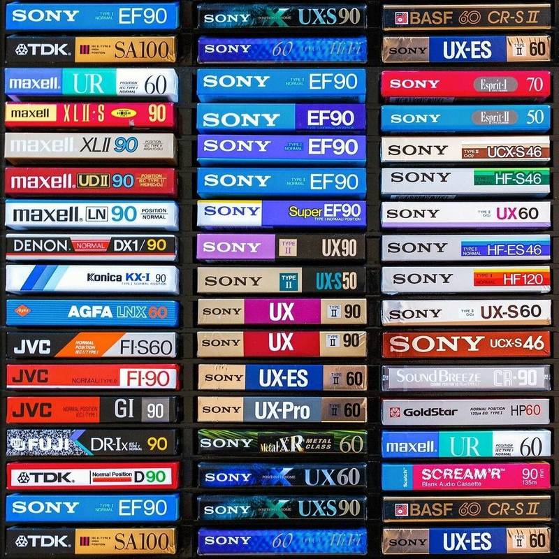 Clean Cassettes And Tapes Store